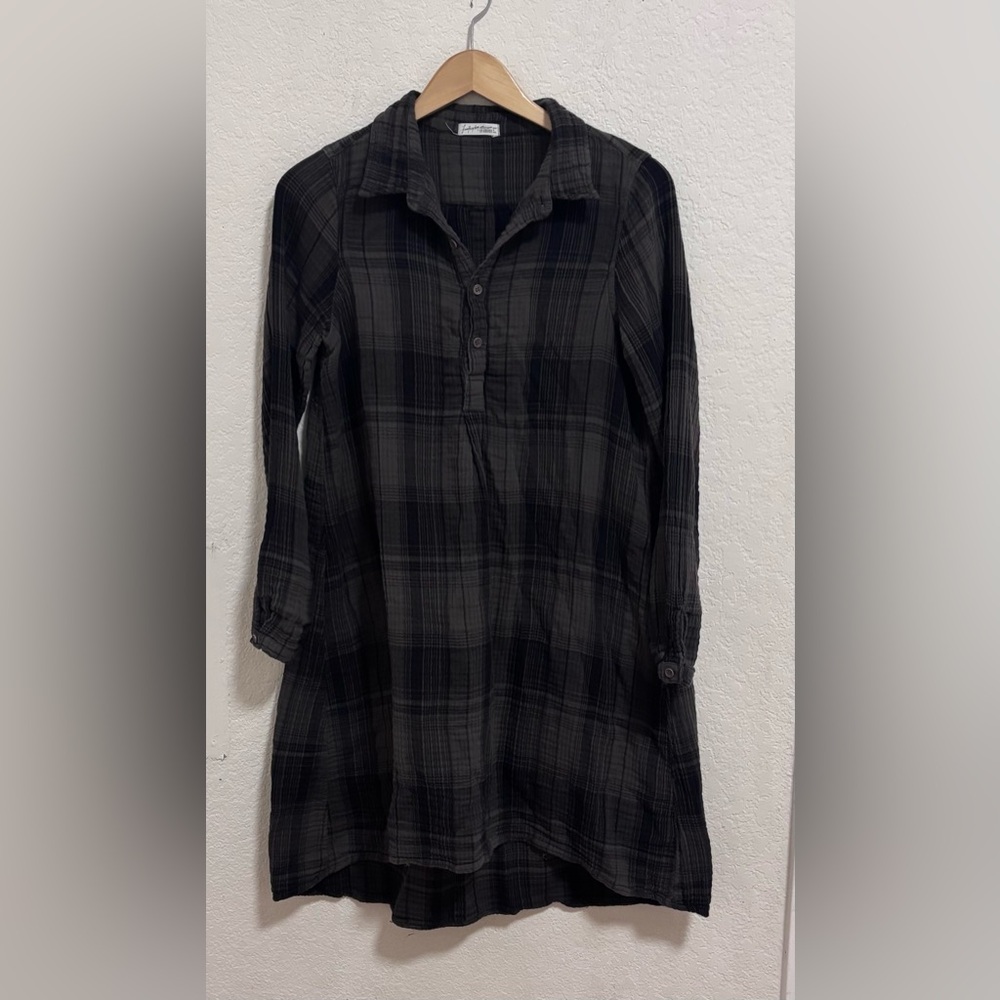 Free people x CP shades cotton gauze tunic dress